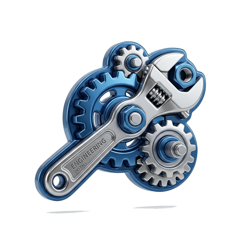 Installation 3D Icon